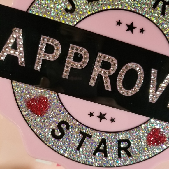 🆕️Jeffree Star Approved, Baby Pink/Black Bling - Picture 4 of 8